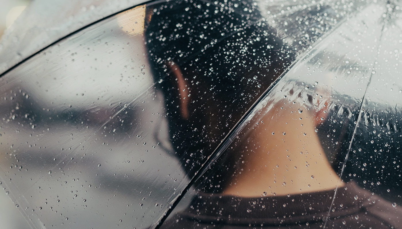 Under the Rain with my Special Umbrella